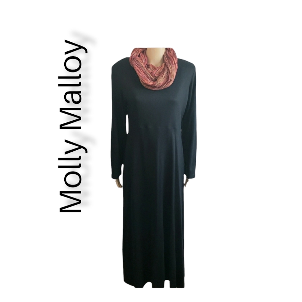 #Vintage Longsleeve Maxi Dress